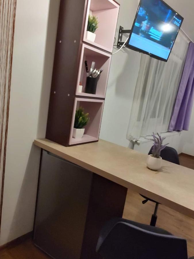 Ferienwohnung Garsoniera Dania&Petru 1 Tîrgu Ocna Exterior foto
